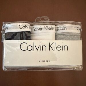 Calvin Klein logo thongs